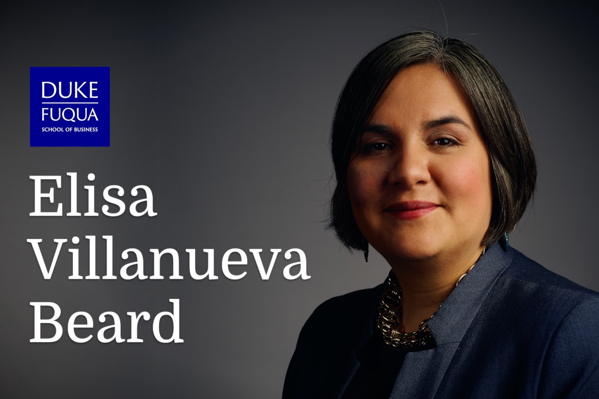Elisa Villanueva Beard _ Teach For America_ Duke Fuqua Distinguished Speakers Series