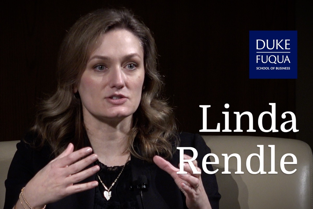Linda Rendle, The Clorox Company_Duke University's Fuqua School of Business_Distinguished Speakers Series