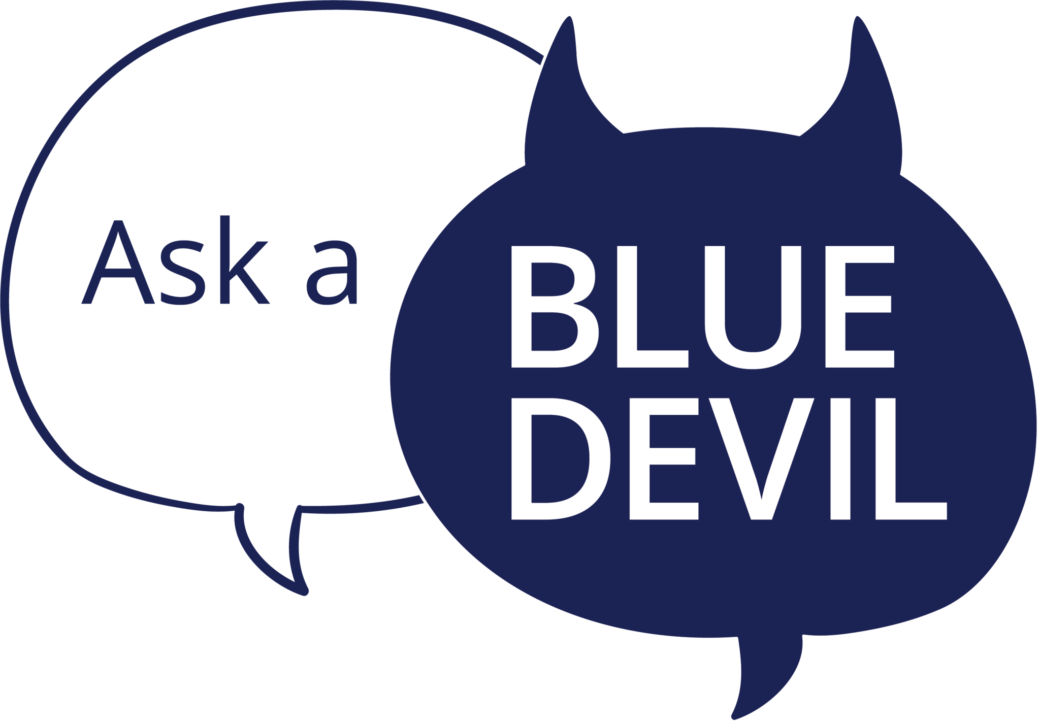 Ask a Blue Devil logo